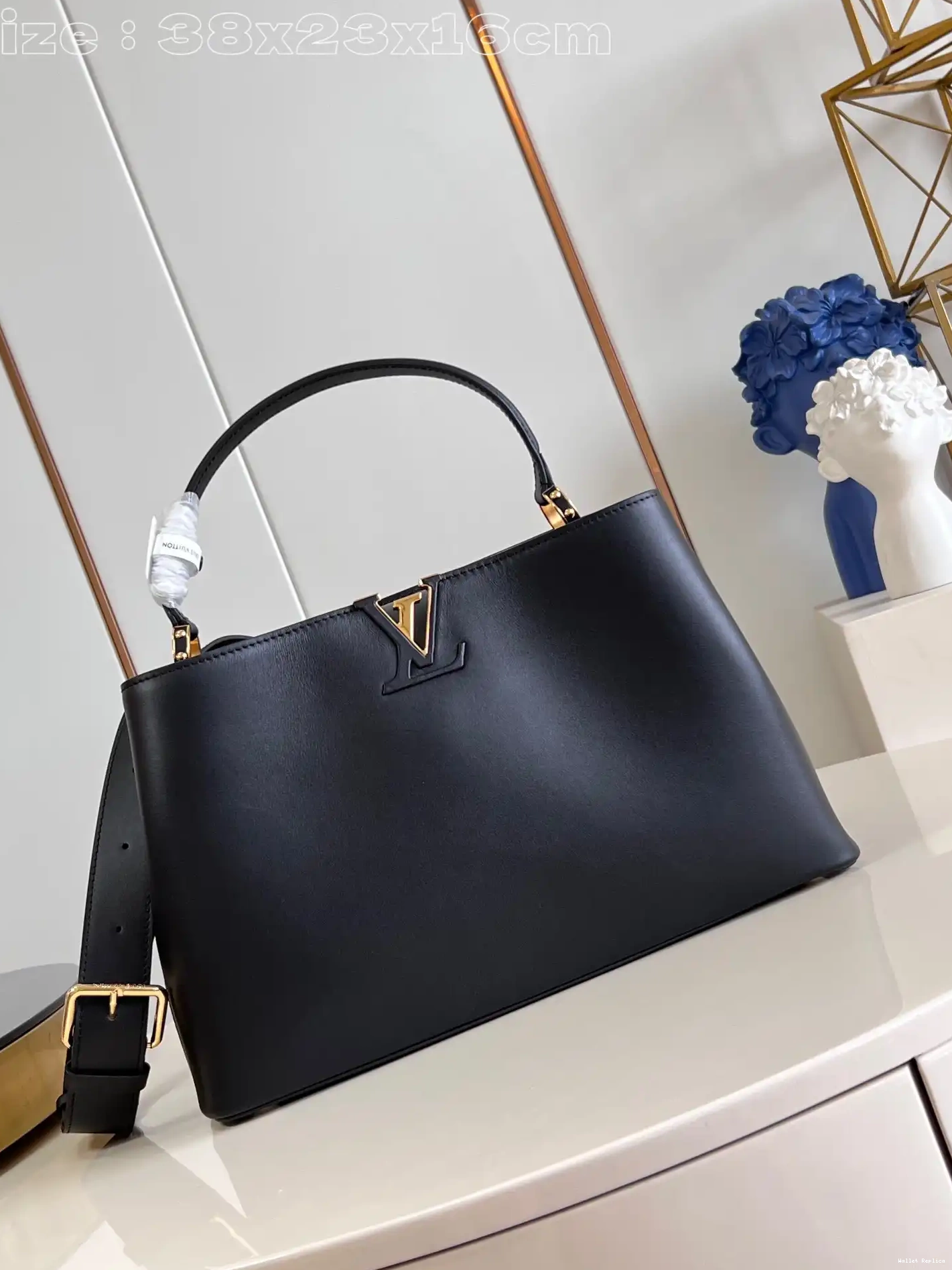 Cheap GM Souple-38*23*16CM LOUIS VUITTON Capucines 0524